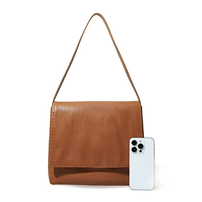 Timeless Minimalist Elegance Vintage Square Shoulder Bag
