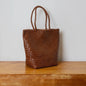 Timeless Handcrafted Texture Classic Woven Tote Bag