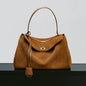Classic Suede Flap Shoulder Bag